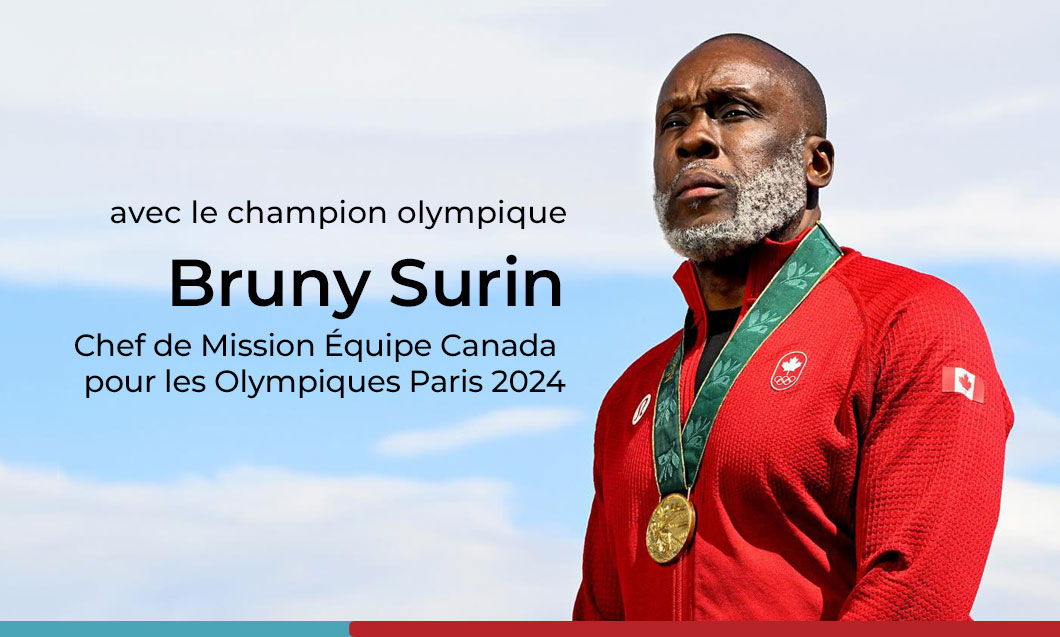Olympiques & Argent : Conversation inspirante avec le médaillé d’or Bruny Surin